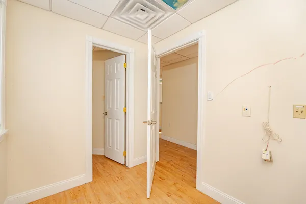 a view of empty room