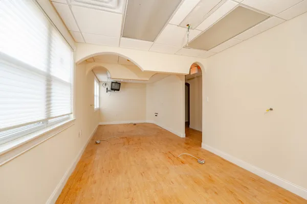 a view of a house with a park