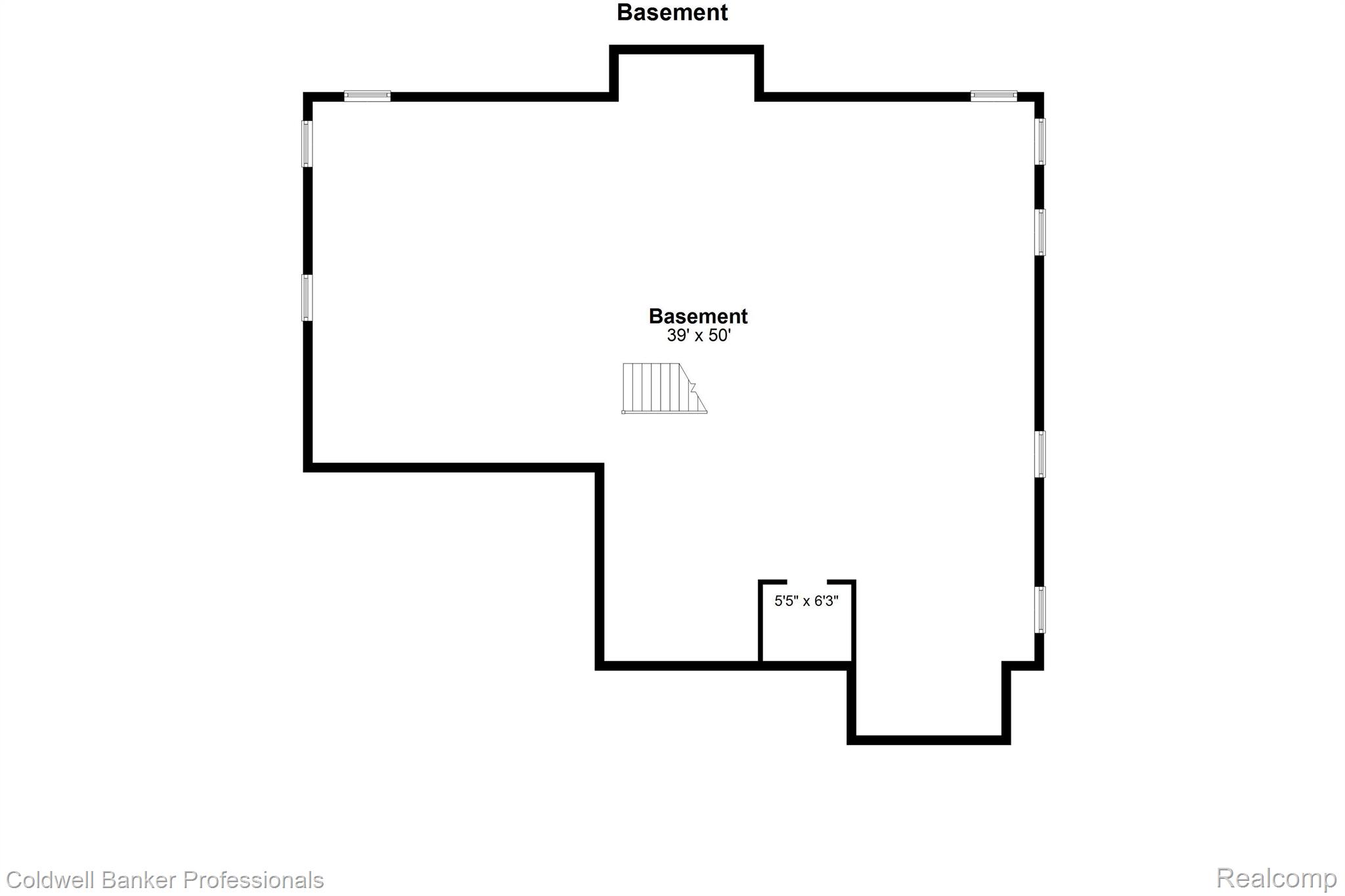 43431 Saltz Road Canton, MI 48187 - Photo 30 of 30 Lower Level Floor Plan