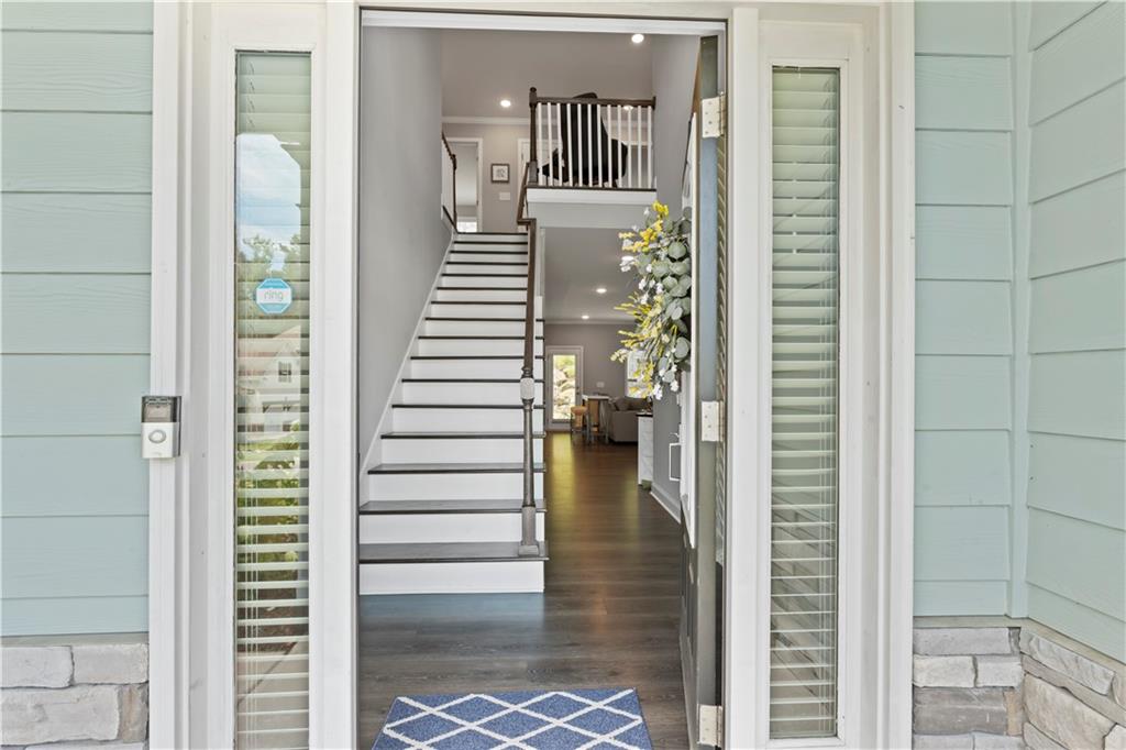 540 Glen Abbey Circle Mableton, GA 30126 - Photo 2 of 47 a view of entryway with wooden floor