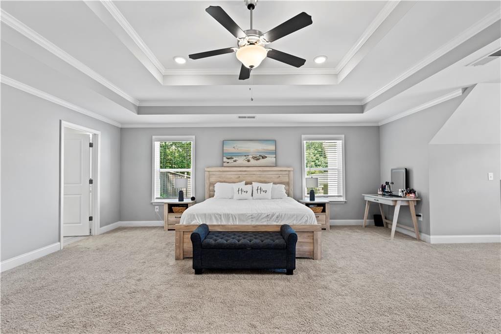 540 Glen Abbey Circle Mableton, GA 30126 - Photo 29 of 47 a spacious bedroom with a bed and window