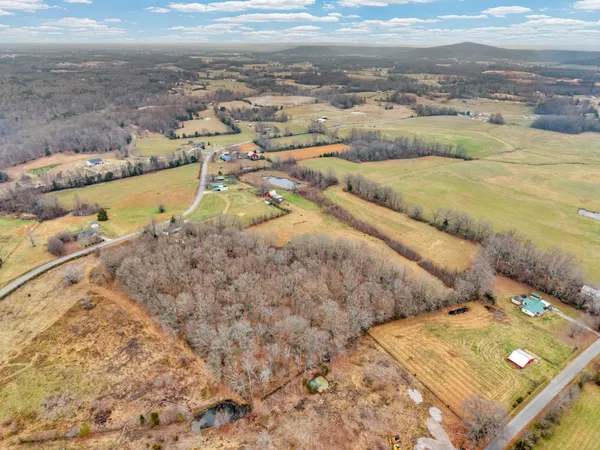 a view of a sky from an empty space