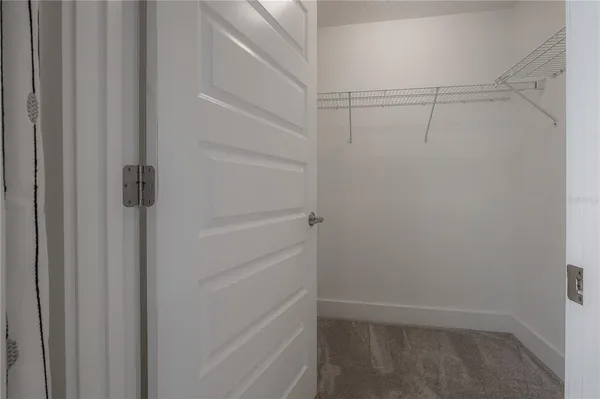 a view of walk in closet