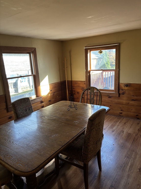 10 Cottage Street Belchertown, MA 01007 - Photo 38 of 40 a view of a dining room with furniture window and wooden floor