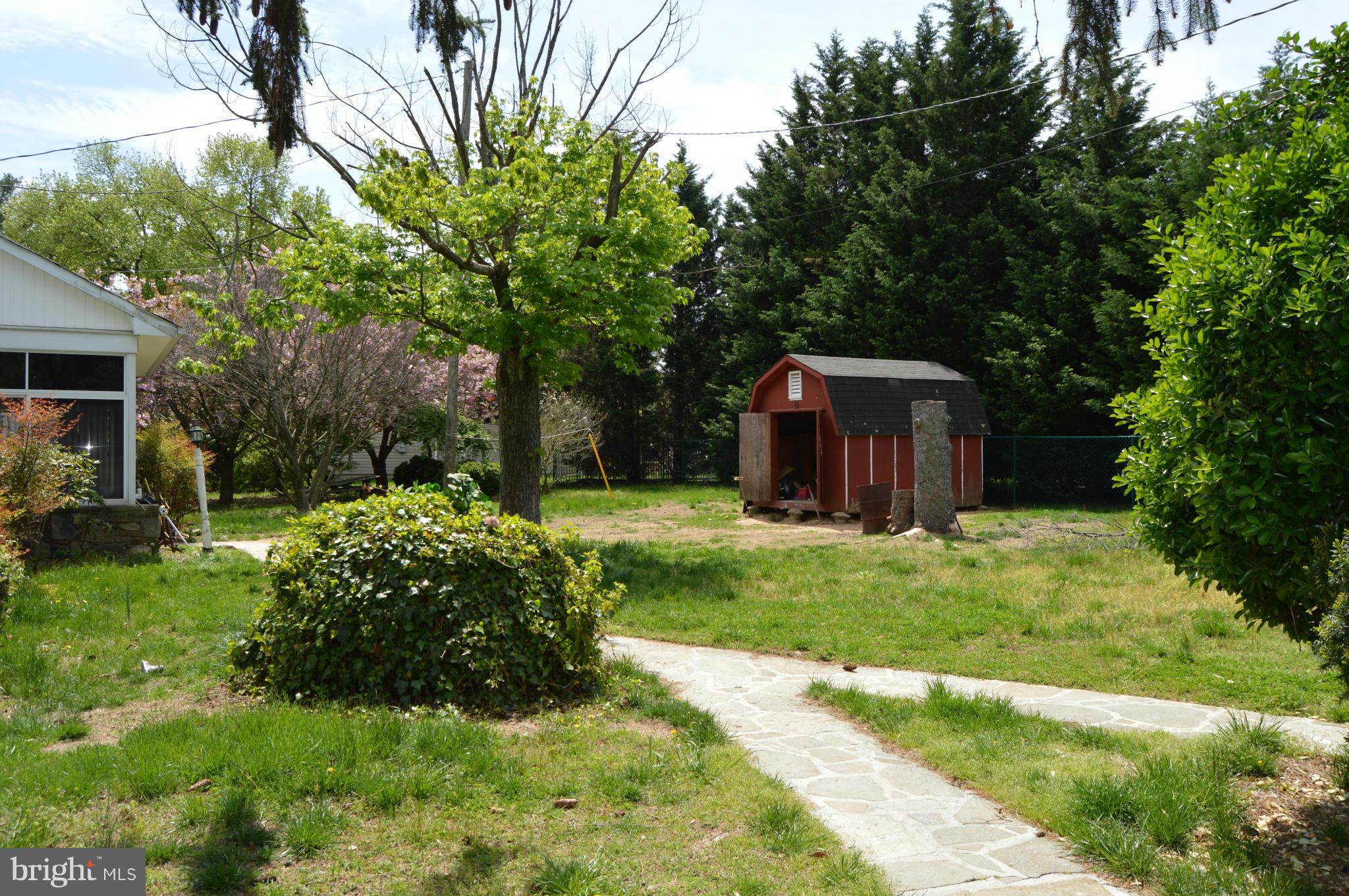 1015 Annapolis Road Odenton, MD 21113 - Photo 10 of 30 Exterior (Rear) Yard w/Shed