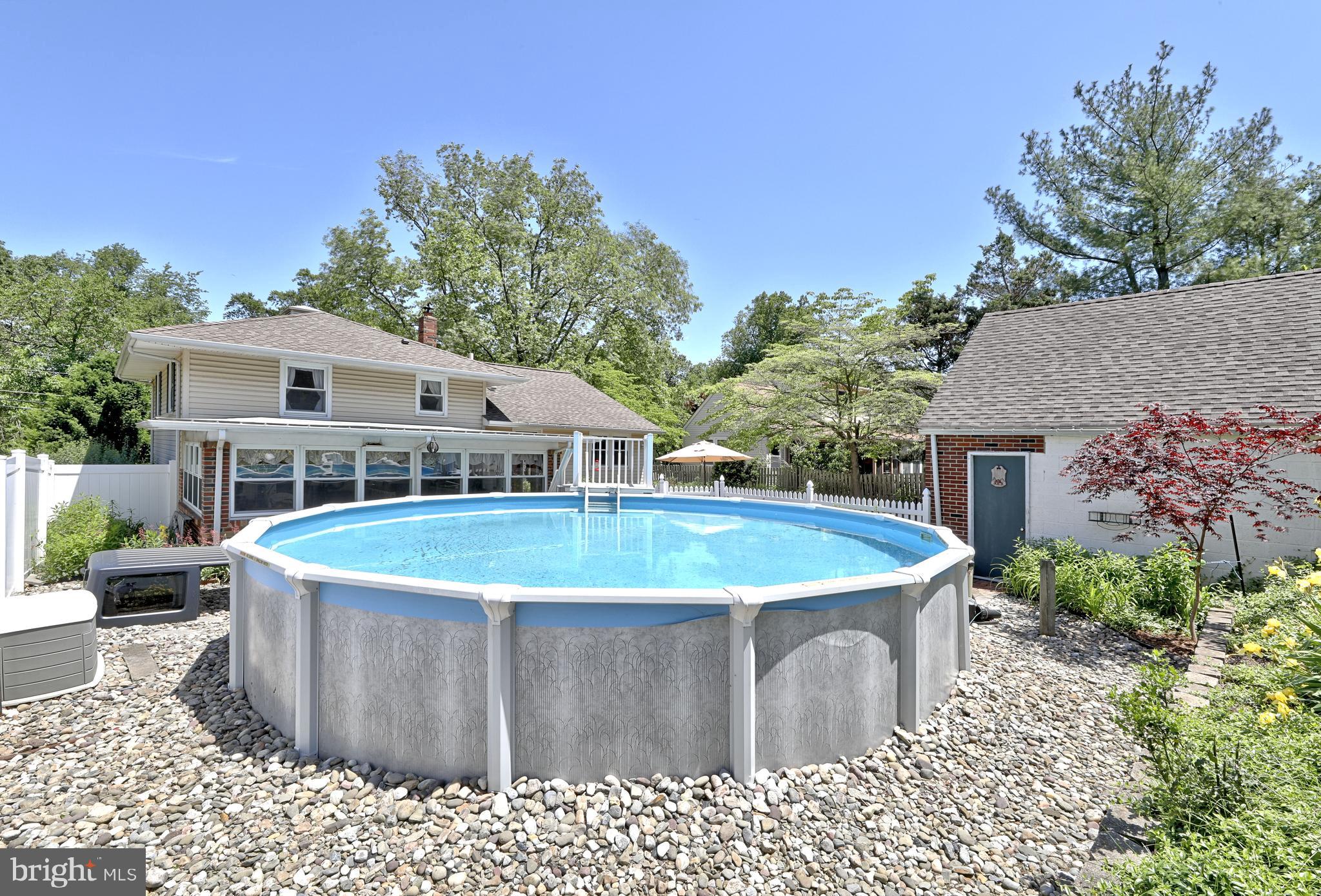 1636 Prospect Ridge Boulevard Haddon Heights, NJ 08035 - Photo 39 of 47 Pool - Fully Fenced (Taken in June 2020)
