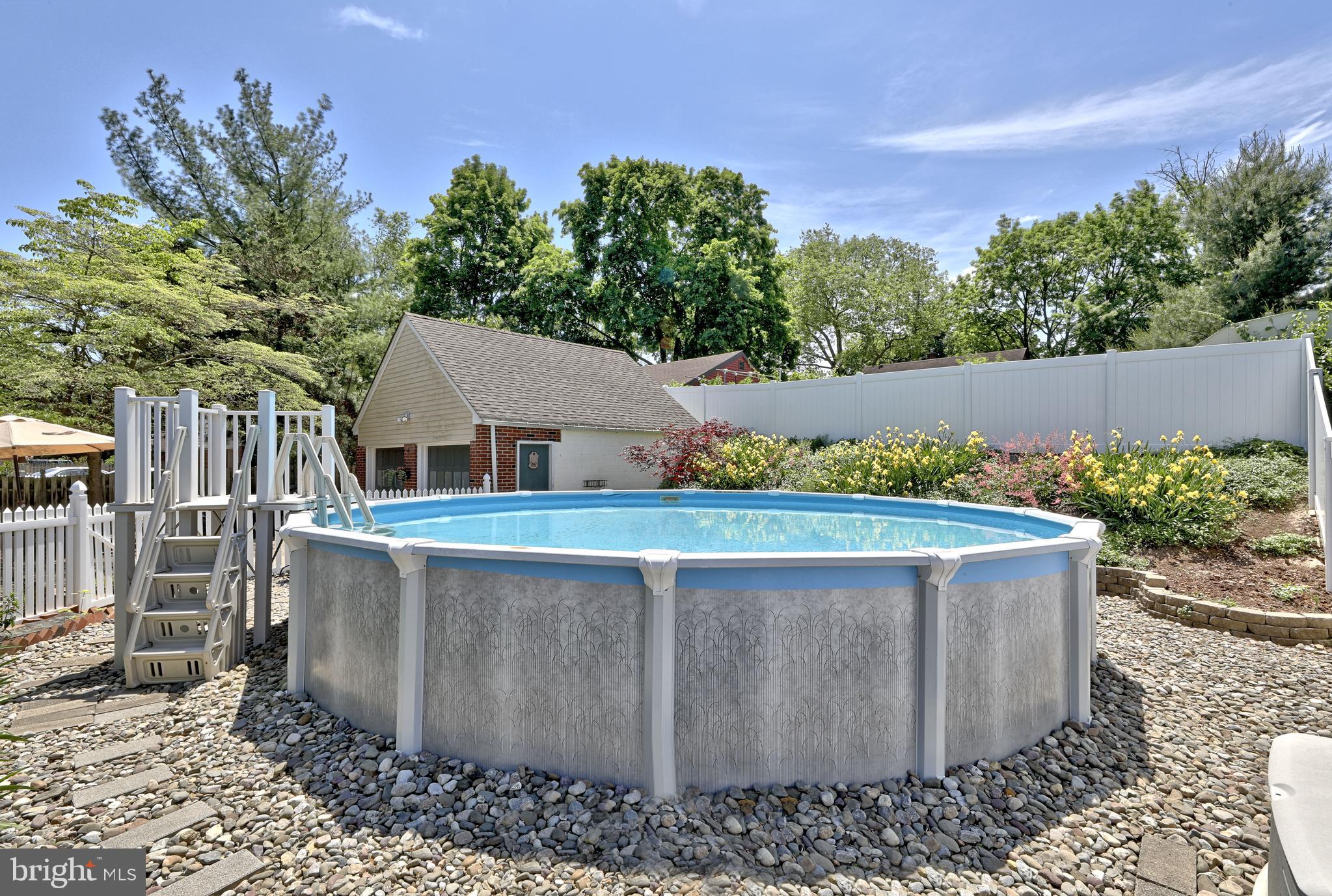 1636 Prospect Ridge Boulevard Haddon Heights, NJ 08035 - Photo 40 of 47 Pool - Fully Fenced (Taken in June 2020)