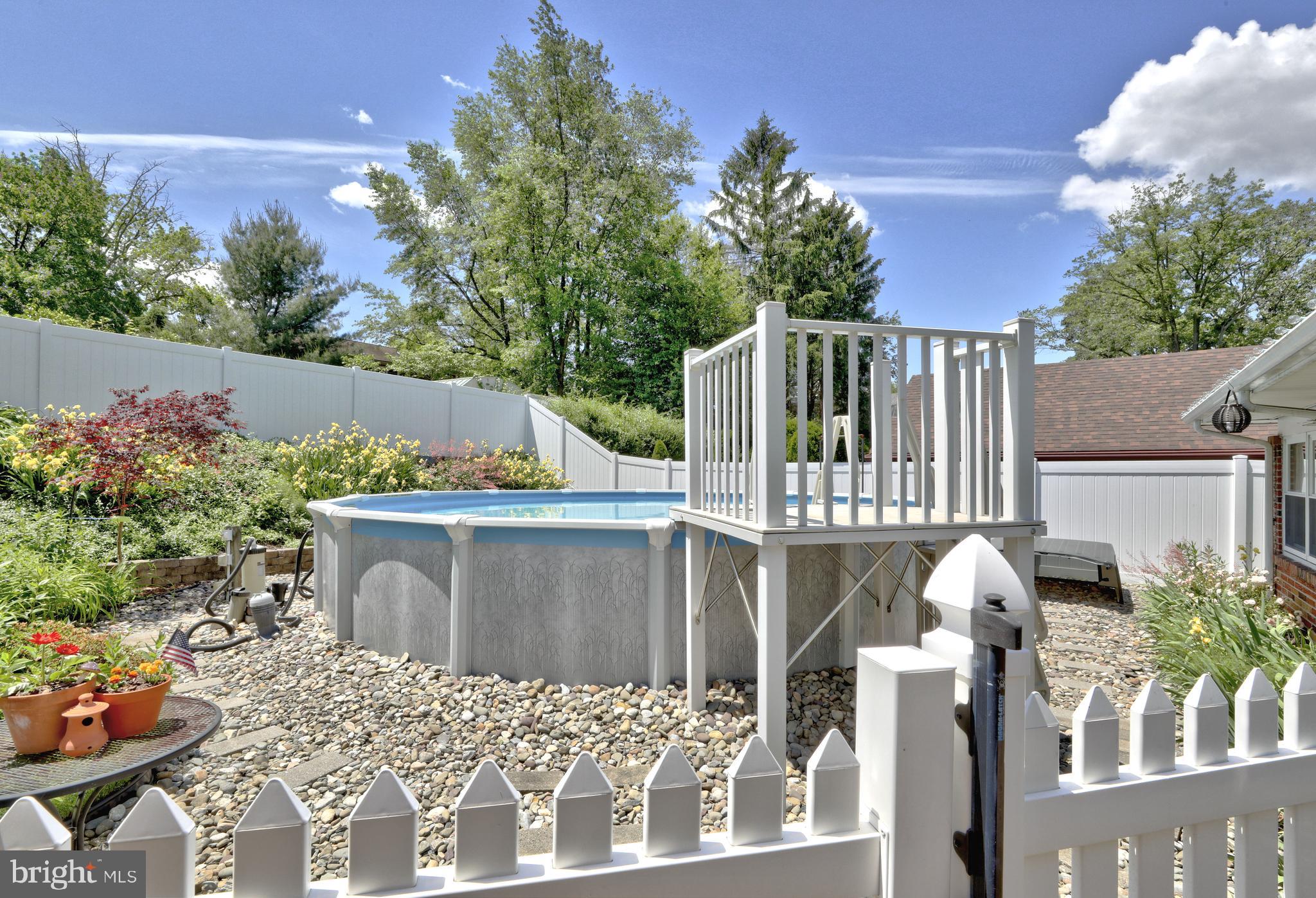 1636 Prospect Ridge Boulevard Haddon Heights, NJ 08035 - Photo 41 of 47 Pool - Fully Fenced (Taken in June 2020)