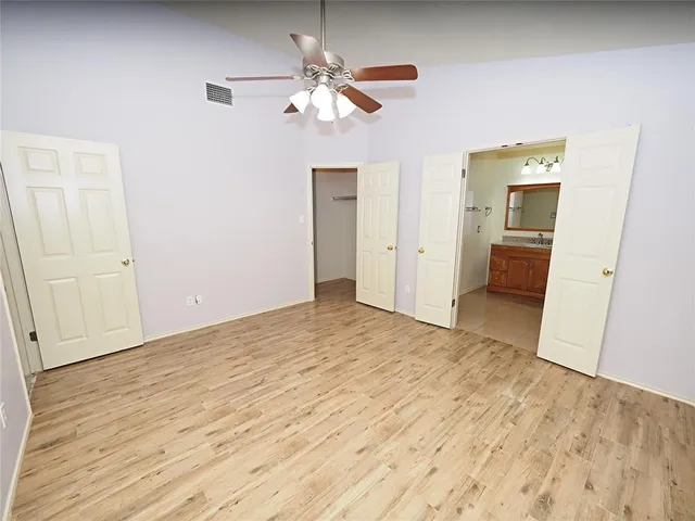 wooden floor in an empty room