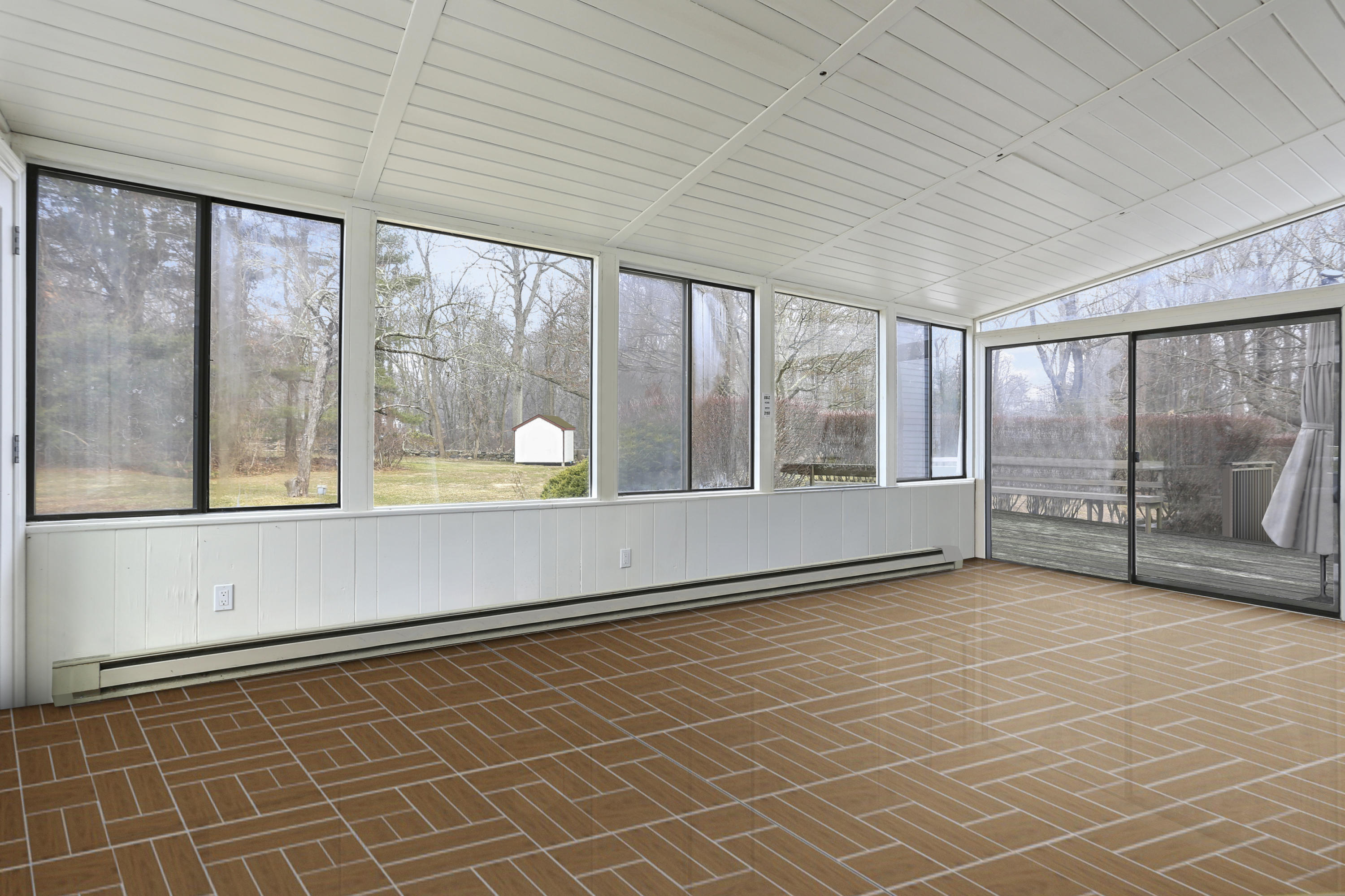 507 Brookside Road New Canaan, CT 06840 - Photo 22 of 36 a view of an empty room with a window
