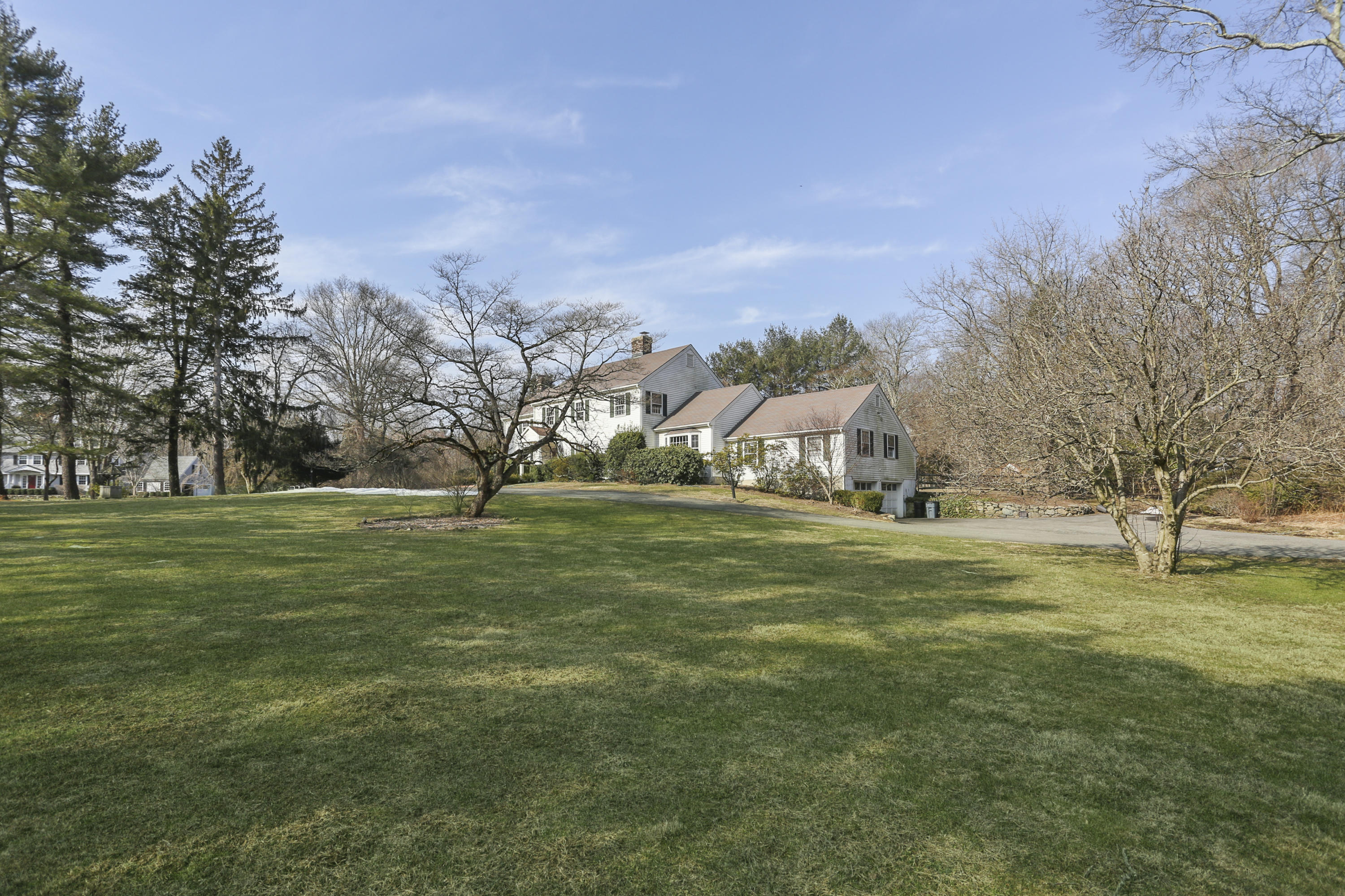 507 Brookside Road New Canaan, CT 06840 - Photo 5 of 36 a view of a park with large trees
