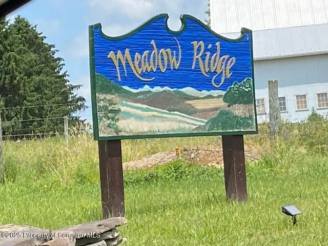 a view of a sign board