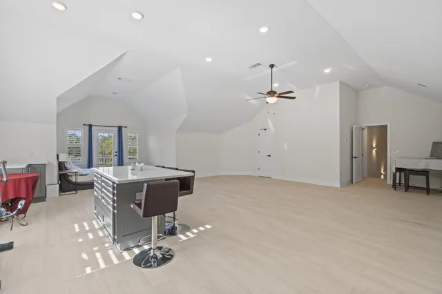 a view of a workspace with furniture