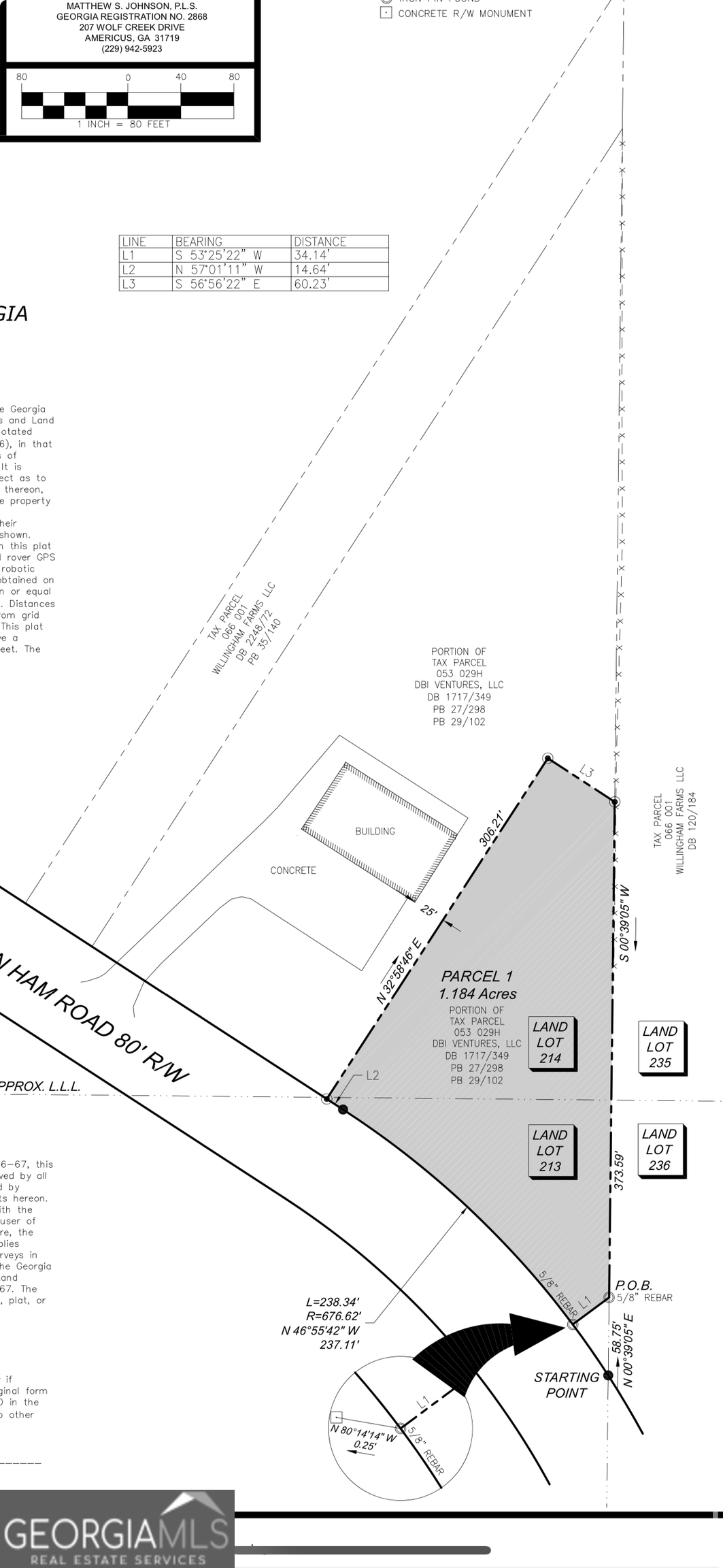 1000 Benson Ham Road, Forsyth, GA 31029 Compass