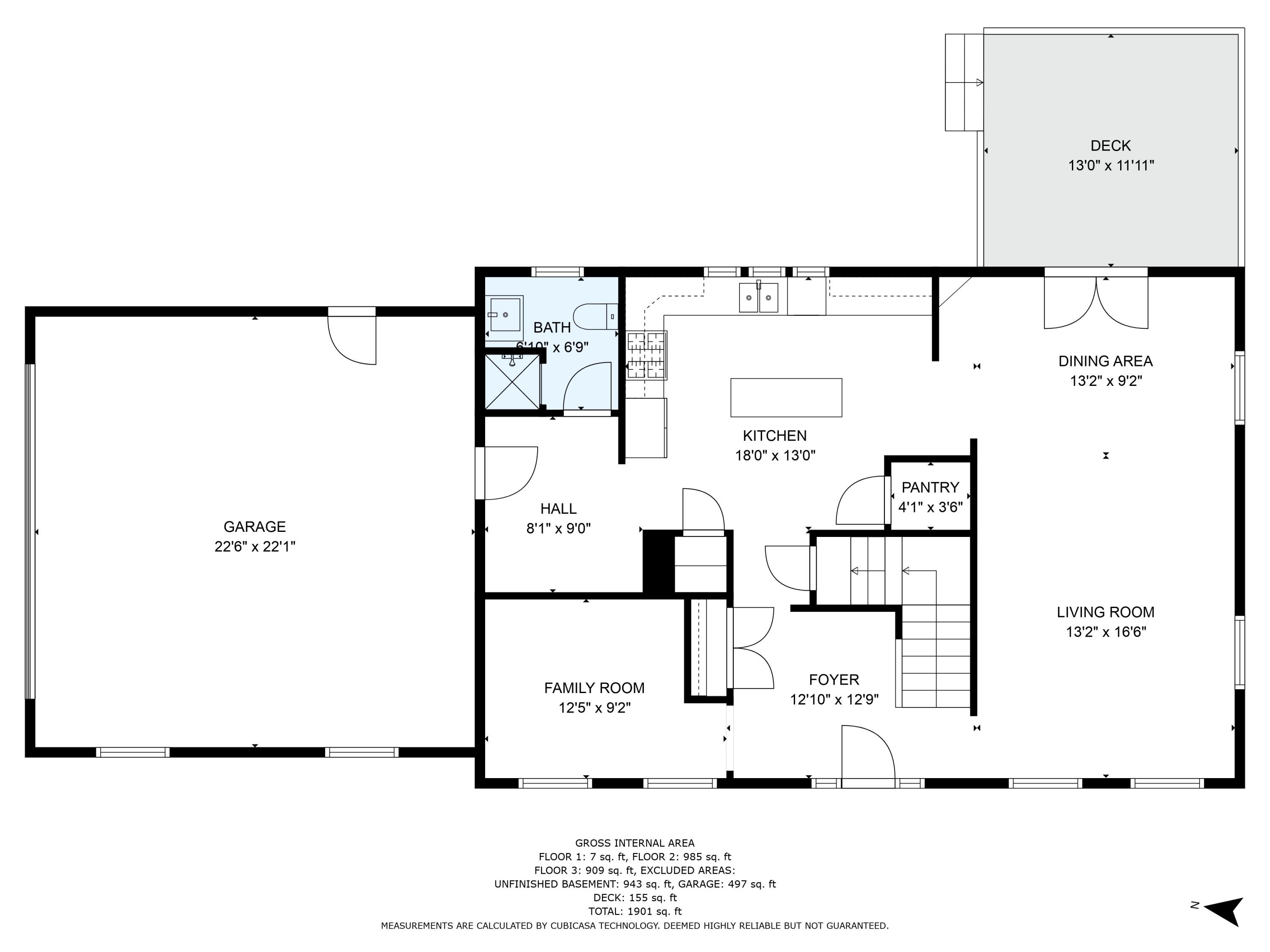 521 Harwich Road Brewster, MA 02631 - Photo 28 of 29 2nd_floor_dimensions_521_harwich_road_br