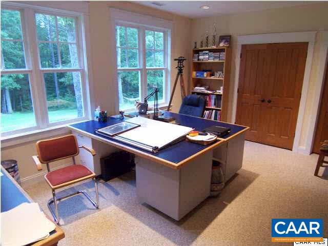 1356 Secretarys Road Charlottesville, VA 22902 - Photo 33 of 45 One of two terrace level bedrooms (used as an office)