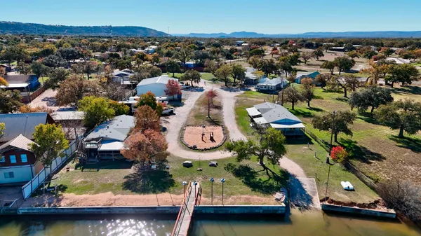 a view of a street with houses