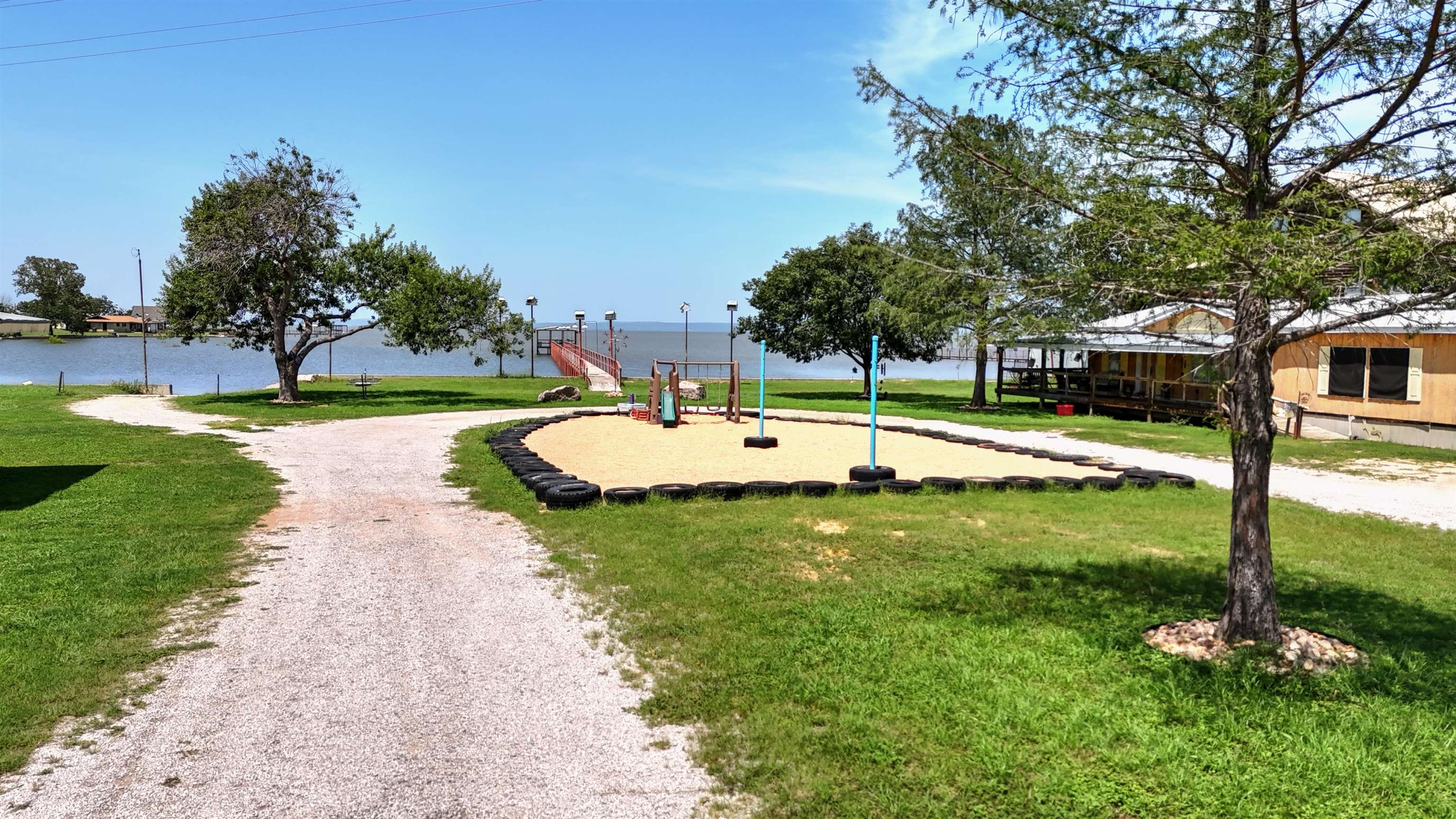 1504 Rr 261 - Main Home Buchanan Dam Buchanan Dam, TX 78609 - Photo 24 of 30 a view of a park with large trees