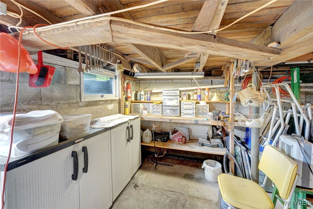90 Summerset Drive, Unit C Java, NY 14009 - Photo 29 of 49 Basement/ Workshop area
