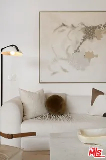 a living room with a couch