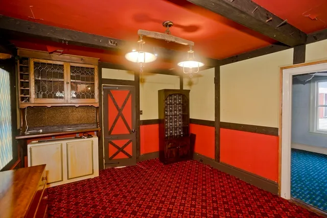 wooden floor in an empty room