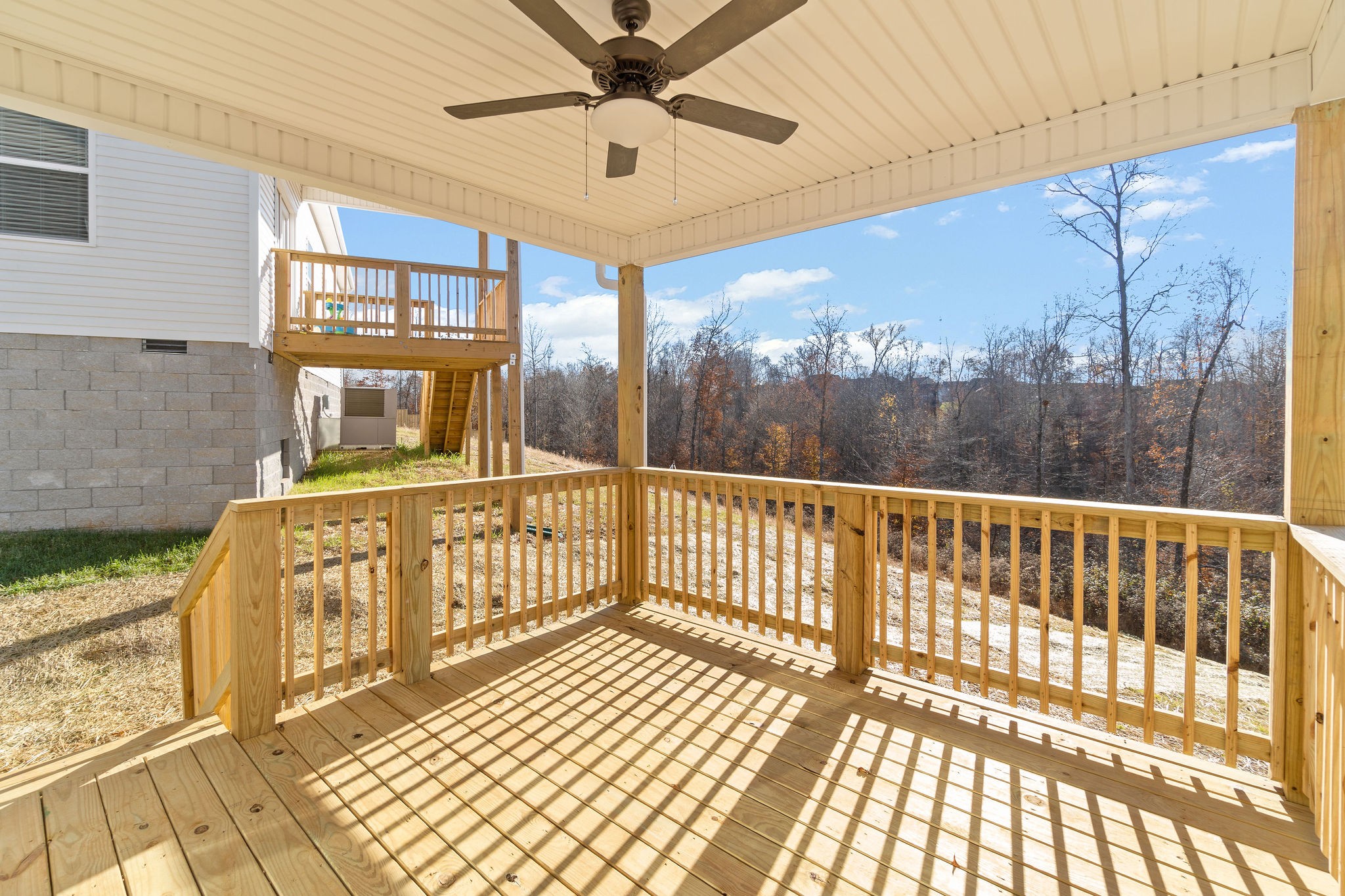 1042 Winesap Road Clarksville, TN 37040 - Photo 27 of 33 a view of a balcony with furniture