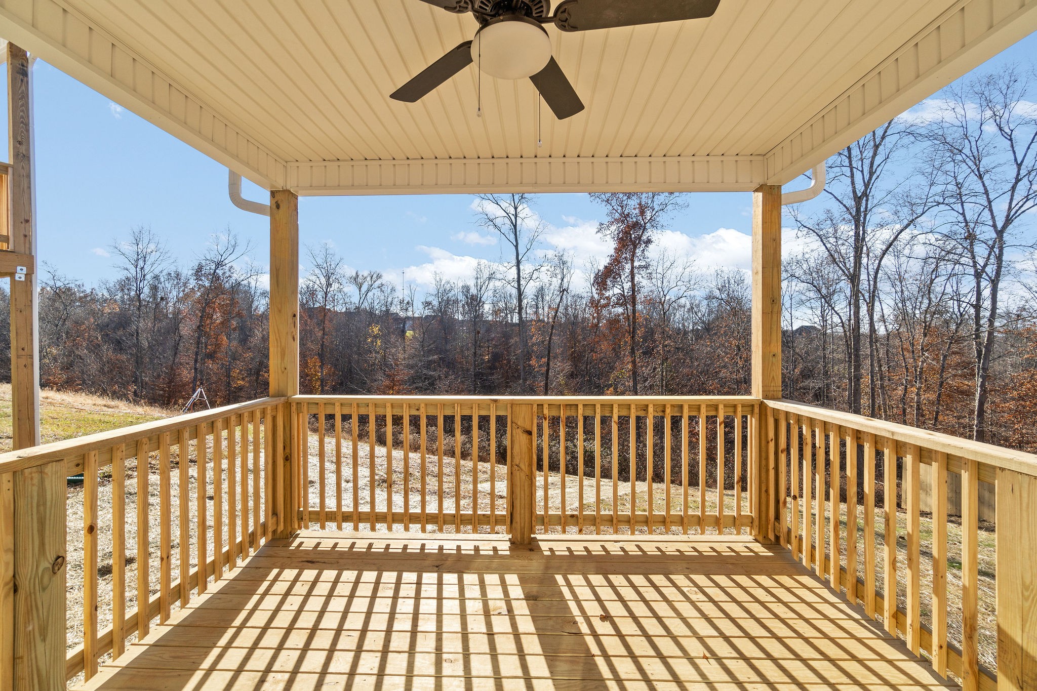 1042 Winesap Road Clarksville, TN 37040 - Photo 28 of 33 a view of a balcony with wooden floor