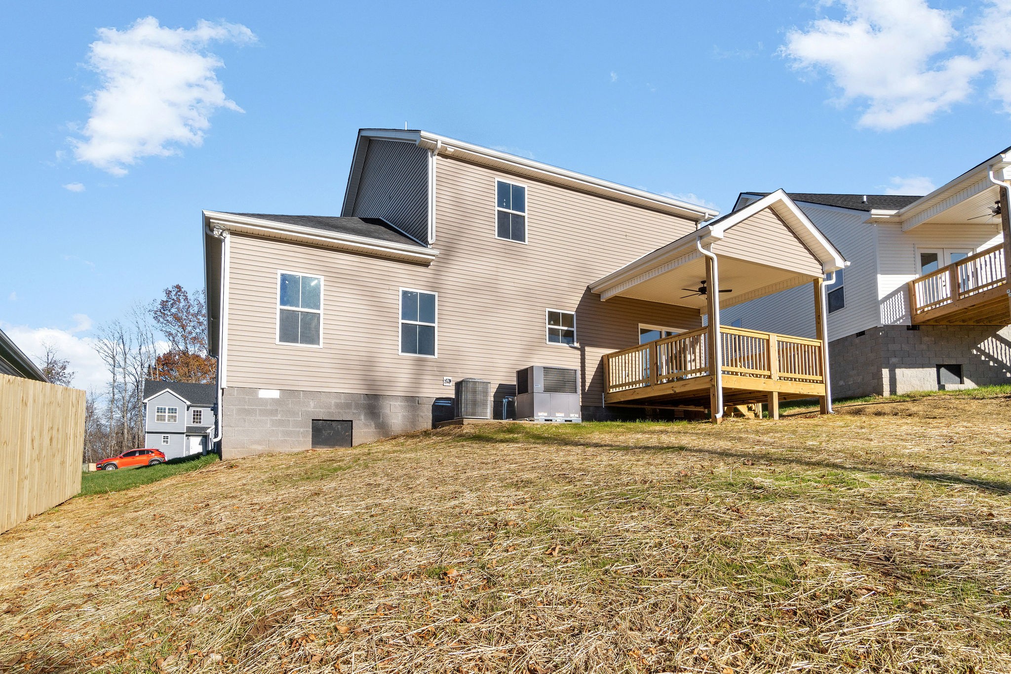 1042 Winesap Road Clarksville, TN 37040 - Photo 32 of 33 a view of a house with a yard
