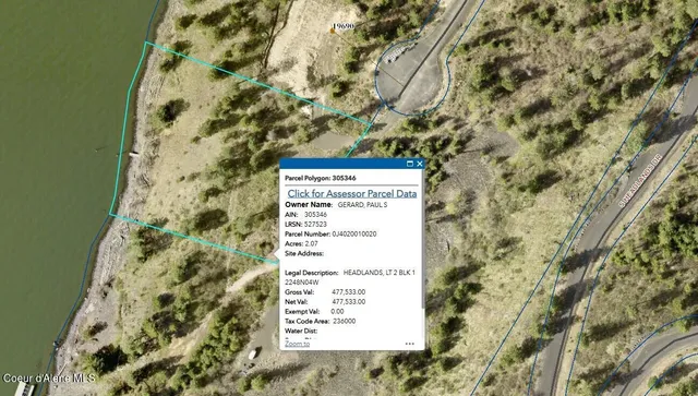 $735,000 | 19-xxx South Headlands Drive, Harrison, ID 83833