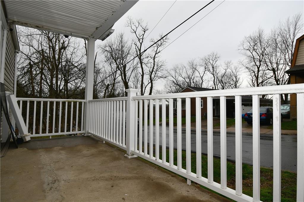 17 Dean Street Carnegie, PA 15106 - Photo 2 of 23 a view of a black gate