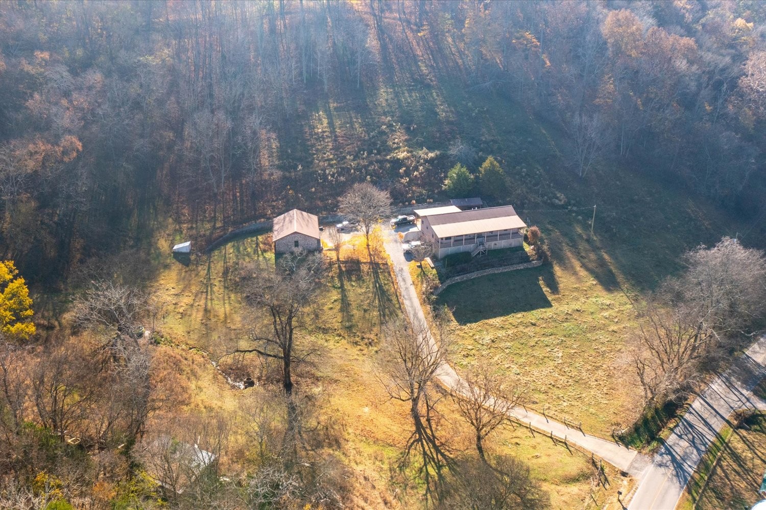 3885 Delina Road Cornersville, TN 37047 - Photo 44 of 67 a vase of flowers sitting on a table