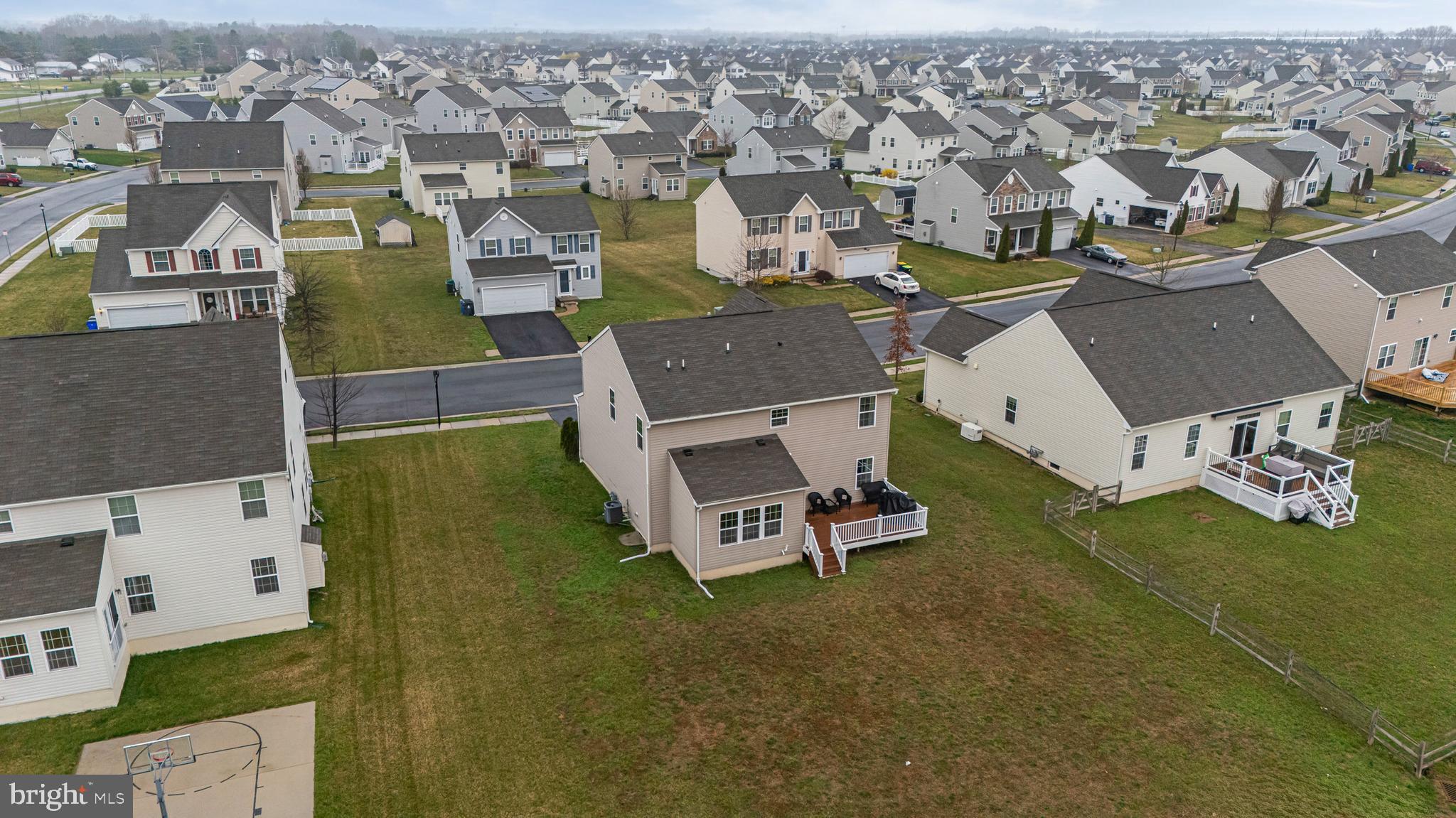 28 Snow Branch Road Clayton, DE 19938 - Photo 43 of 69 an aerial view of a house with a garden