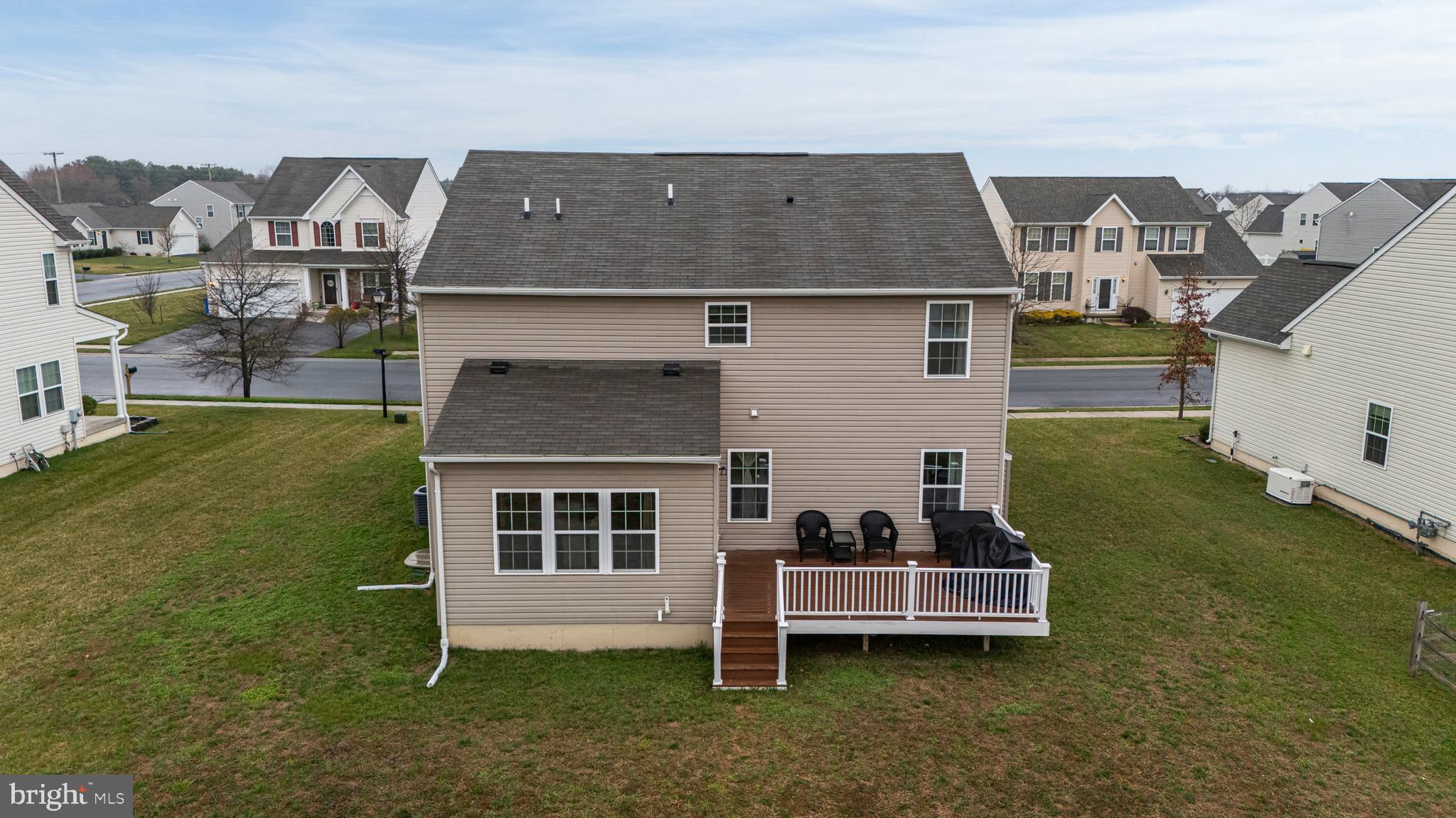 28 Snow Branch Road Clayton, DE 19938 - Photo 68 of 69 an aerial view of a house with a garden