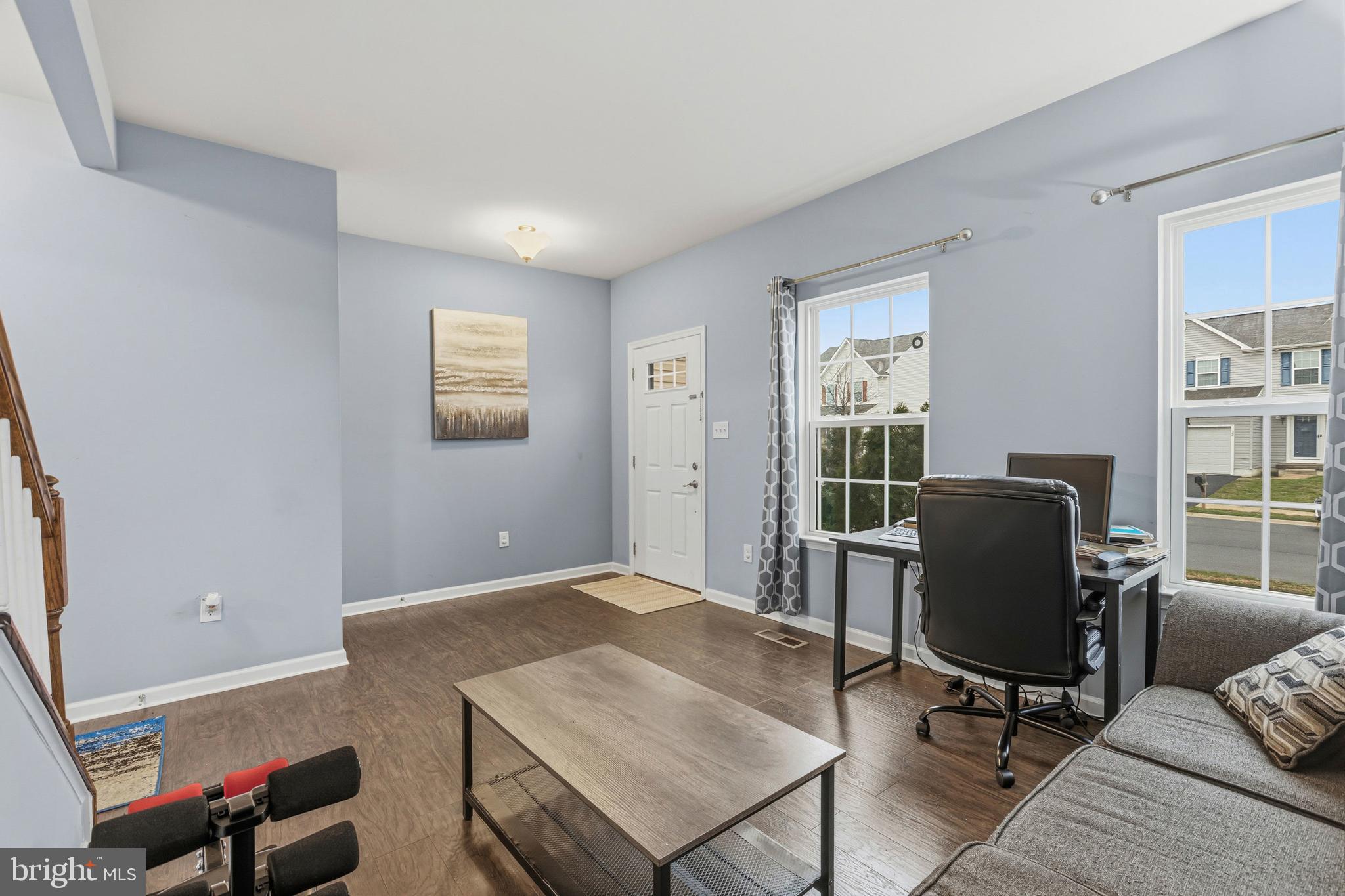 28 Snow Branch Road Clayton, DE 19938 - Photo 8 of 69 a view of a livingroom with workspace and a couch