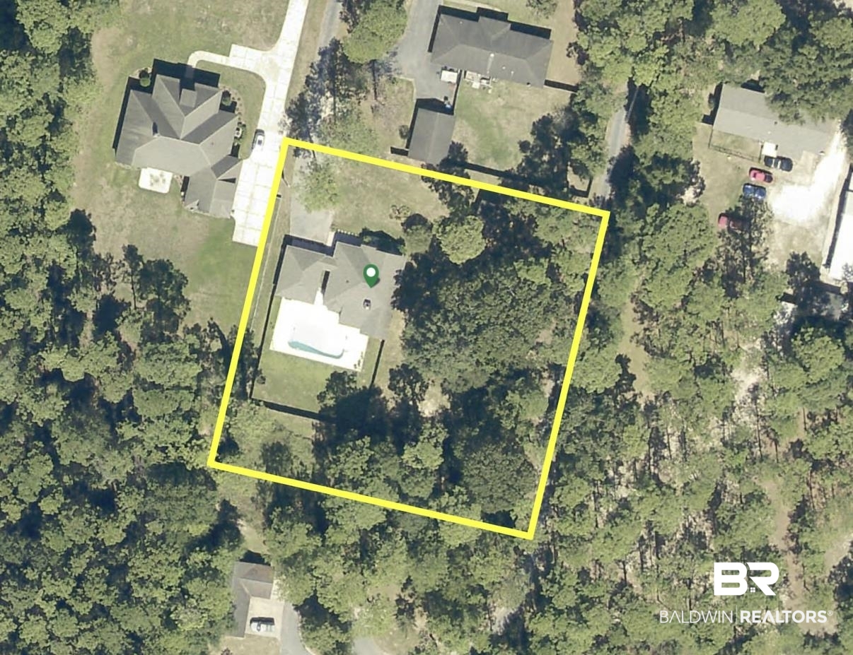 32185 Buzbee Road Daphne, AL 36527 - Photo 39 of 47 Map / location with property parcel outlined