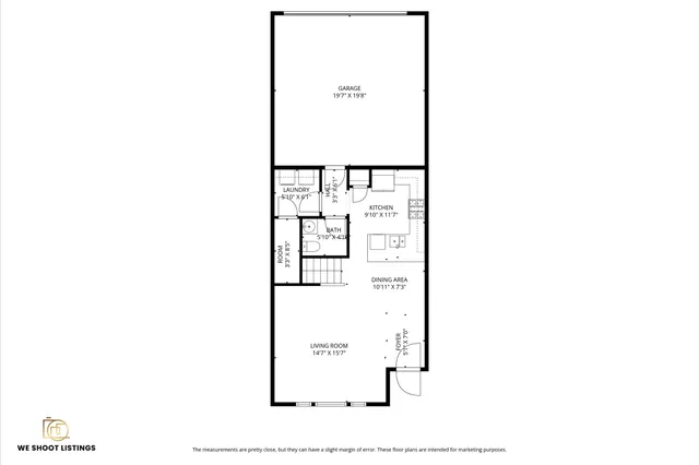 a picture of a bench in front of a door