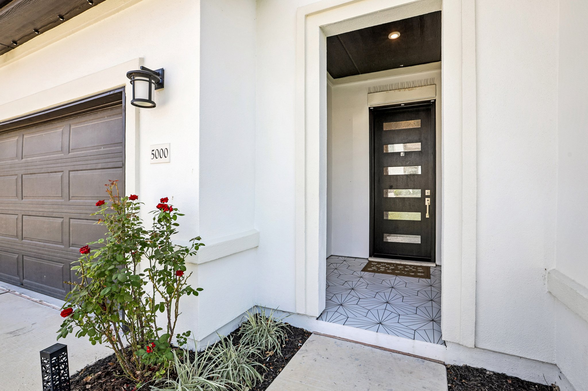 Beautiful tile work on both porches.
