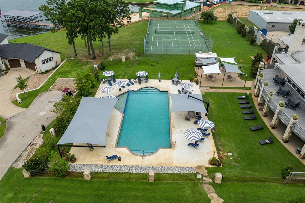 116 Pinnacle Club Drive Mabank, TX 75156 - Photo 37 of 40 an aerial view of a house
