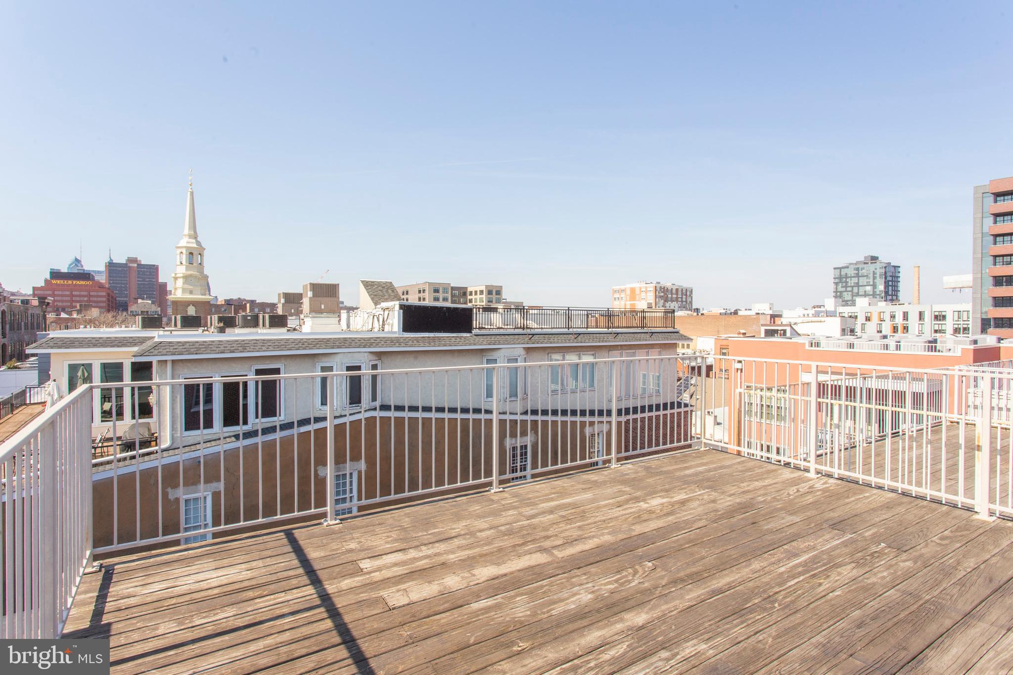 22 North Front Street, Unit PH1 Philadelphia, PA 19106 - Photo 22 of 42 a view of a balcony with city view