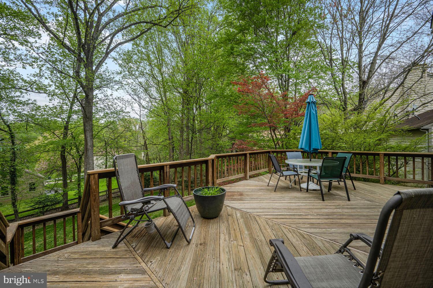 513 Cosgrave Way Silver Spring, MD 20902 - Photo 12 of 48 PEACEFUL DECK JUST OFF OF KITCHEN