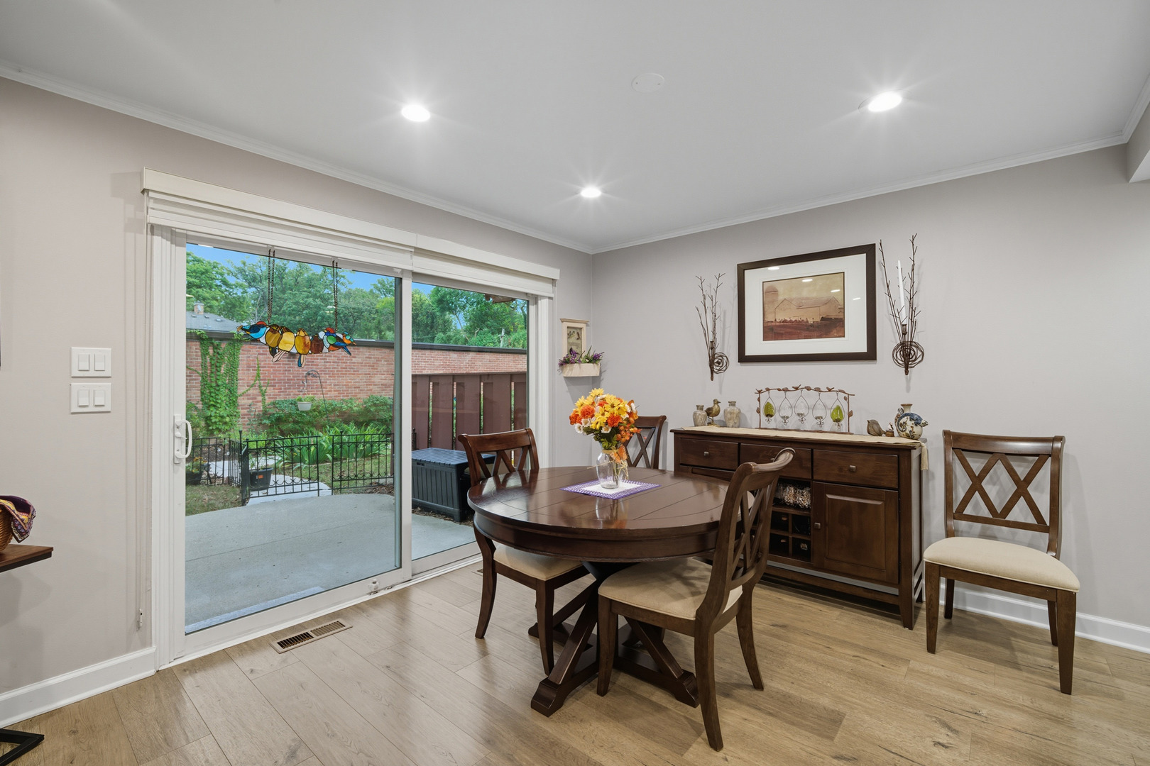 645 Spring Road Glenview, IL 60025 - Photo 12 of 31 a view of a dining room with furniture window and outside view
