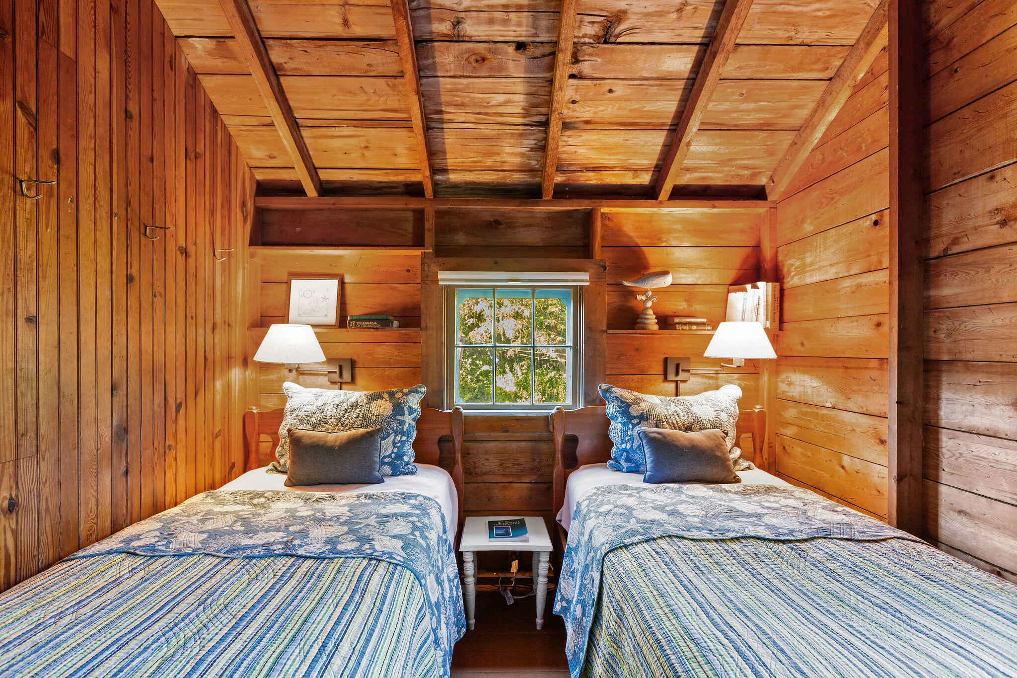 35 Bradford Road Brewster, MA 02631 - Photo 18 of 27 a bedroom with two beds and a window