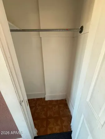 a view of walk in closet