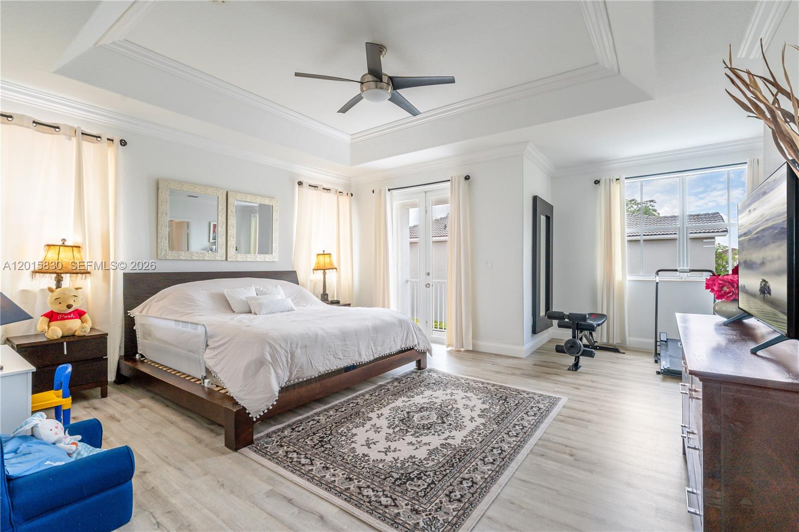 1733 Southwest 151 Place Miami, FL 33185 - Photo 29 of 44 Master Suite with Balcony, Bedroom 4