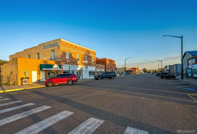 a view of street with cars