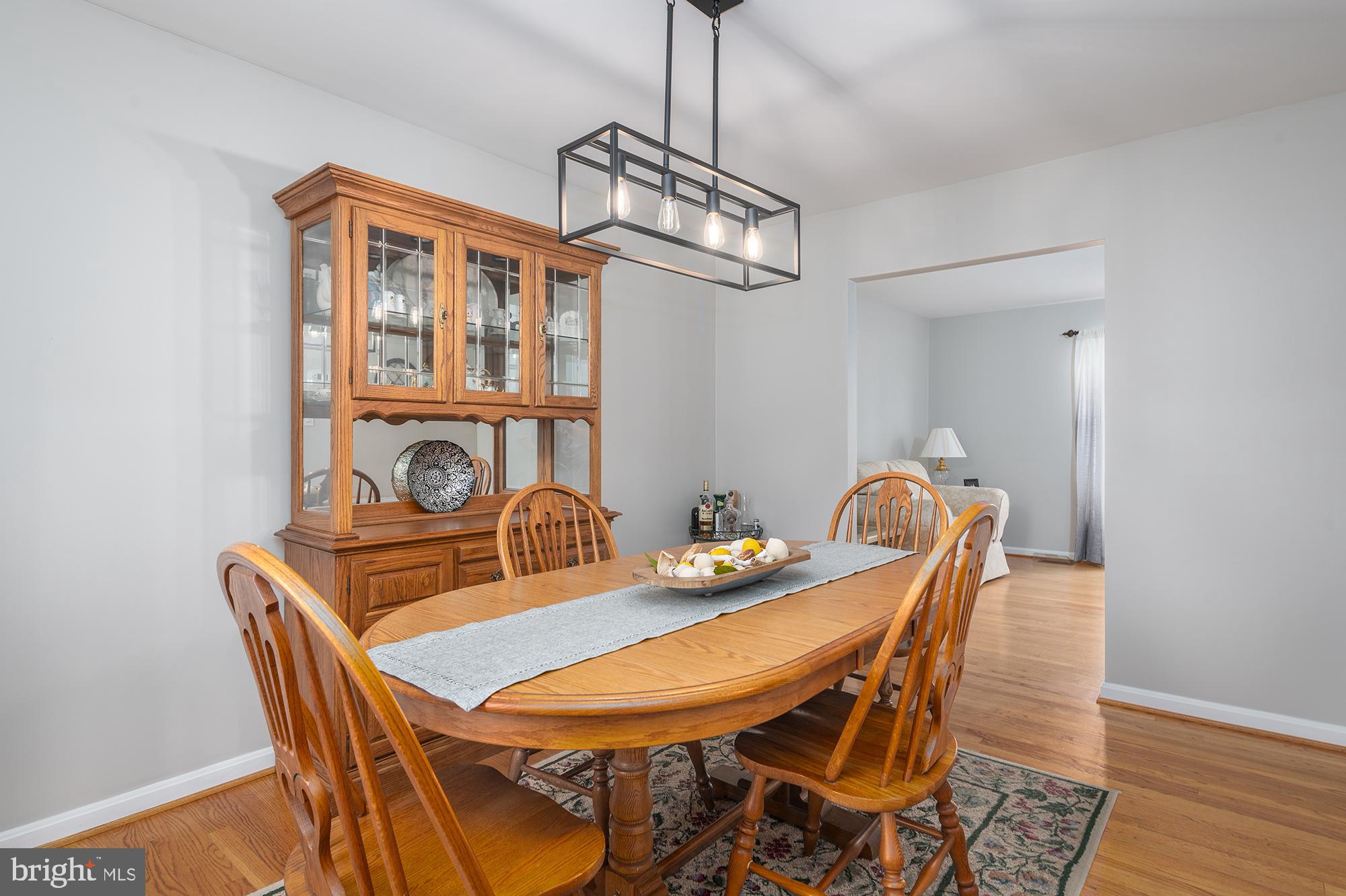 318 Regal Drive Abingdon, MD 21009 - Photo 31 of 43 Formal dining room with hardwoods
