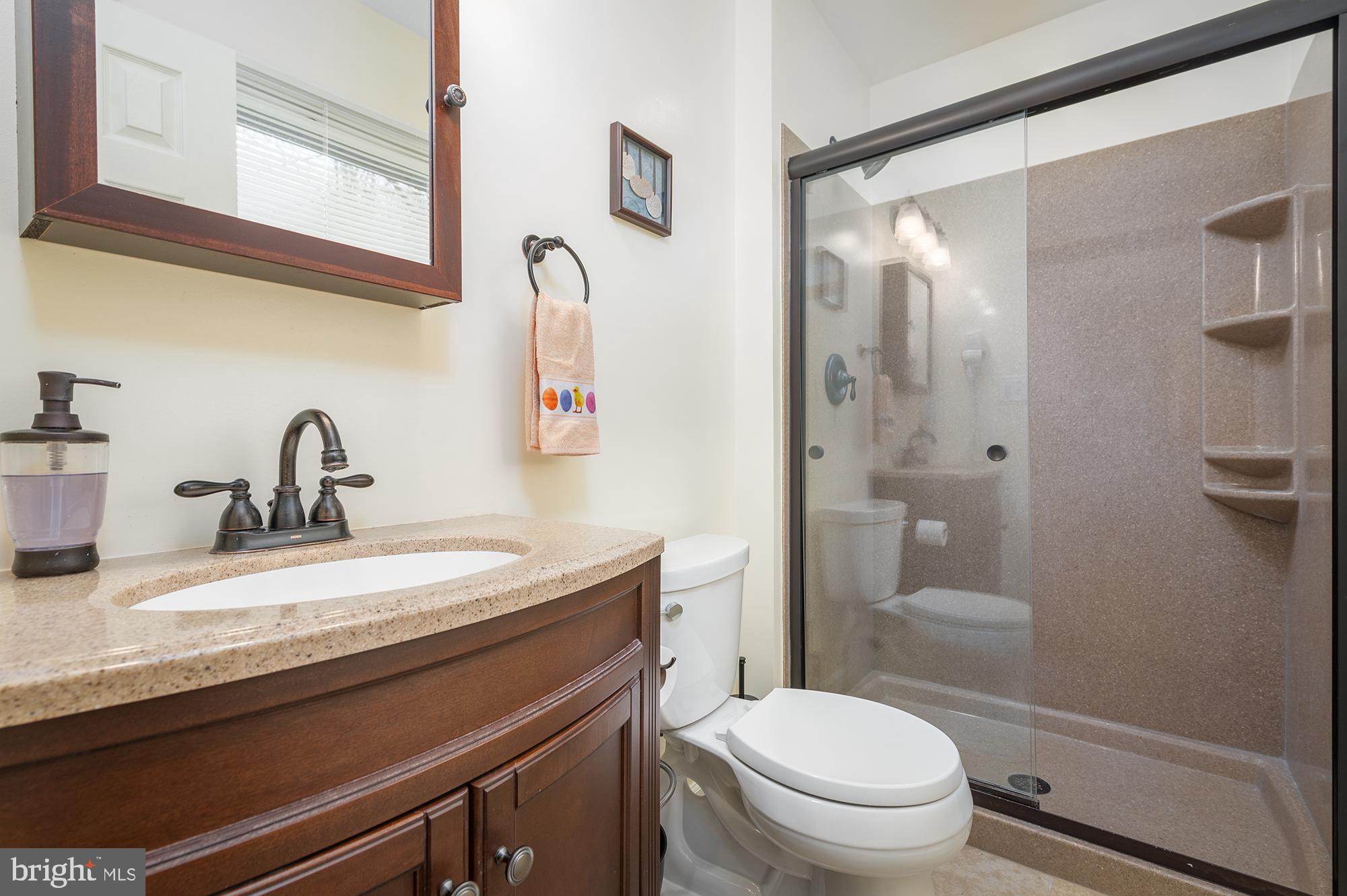 318 Regal Drive Abingdon, MD 21009 - Photo 9 of 43 Updated primary bathroom