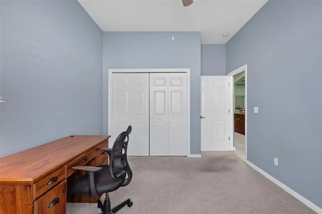 an aerial view of a city with lots of residential buildings