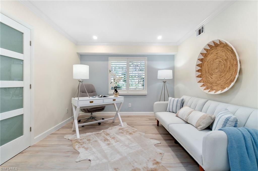 5975 Bloomfield Circle, Unit C108 Naples, FL 34112 - Photo 31 of 50 Den/3rd bedroom is equipped with a closet and egress and plenty of natural light