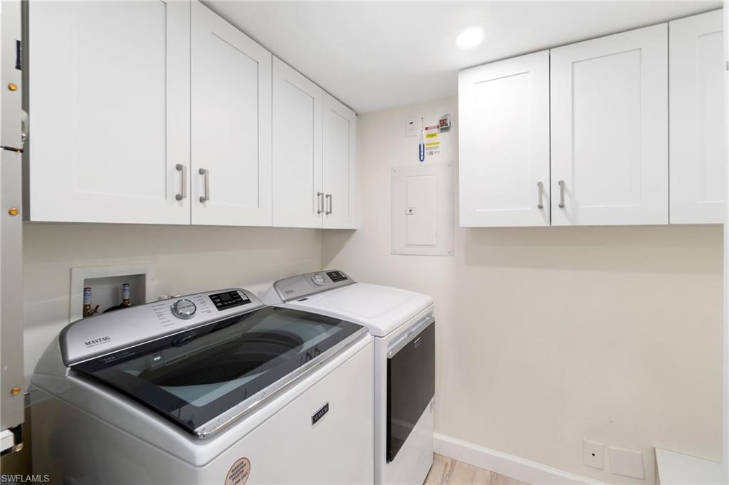 5975 Bloomfield Circle, Unit C108 Naples, FL 34112 - Photo 37 of 50 Brand new washer and dryer with plenty of storage